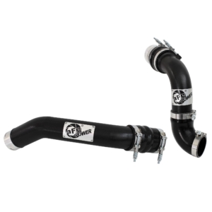 BladeRunner 3 IN Aluminum Hot and Cold Charge Pipe Kit Black Ford Diesel Trucks 11-16 V8-6.7L (td)