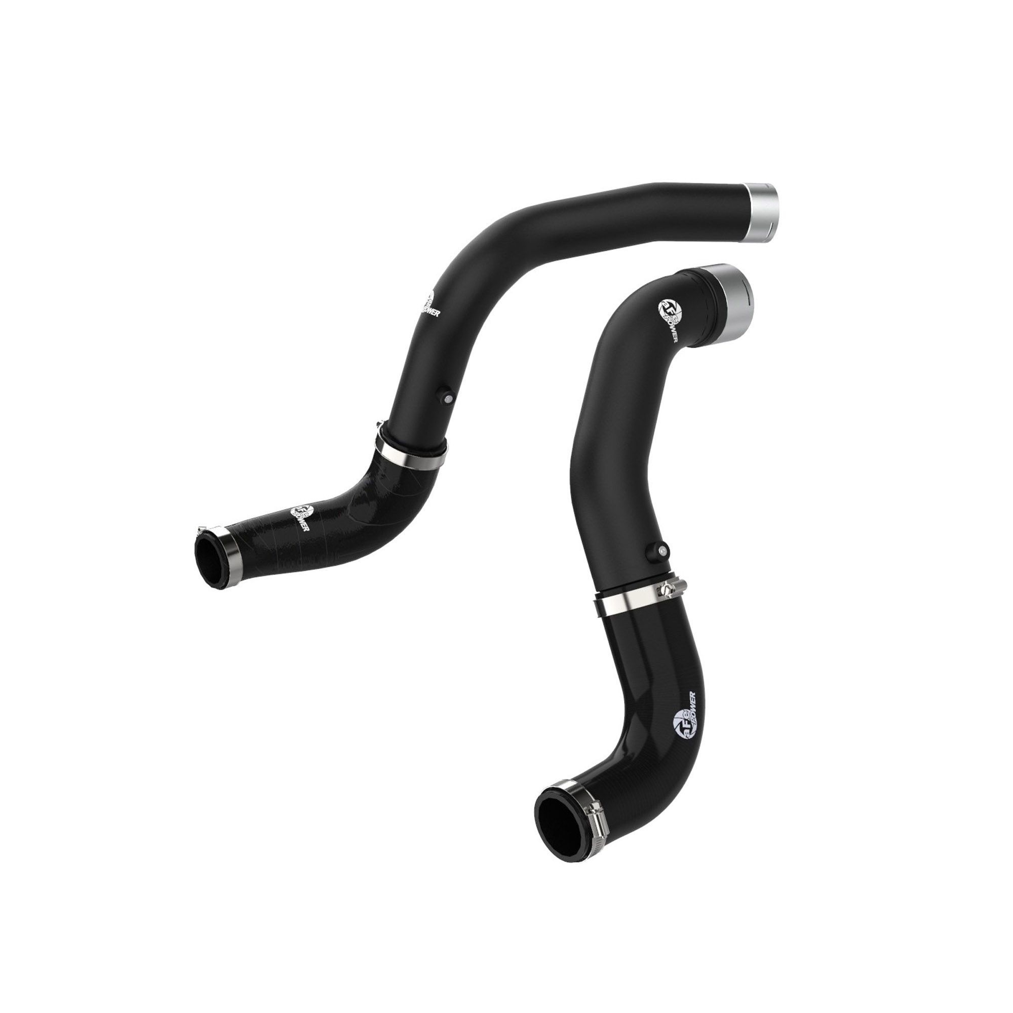 BladeRunner 3 IN Aluminum Hot and Cold Charge Pipe Kit Black Jeep Wrangler (JL) 20-23 V6-3.0L (td) EcoDiesel