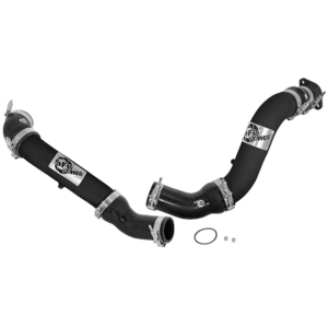 BladeRunner 3 IN Aluminum Hot and Cold Charge Pipe Kit Black Nissan Titan XD 16-19 V8-5.0L (td)