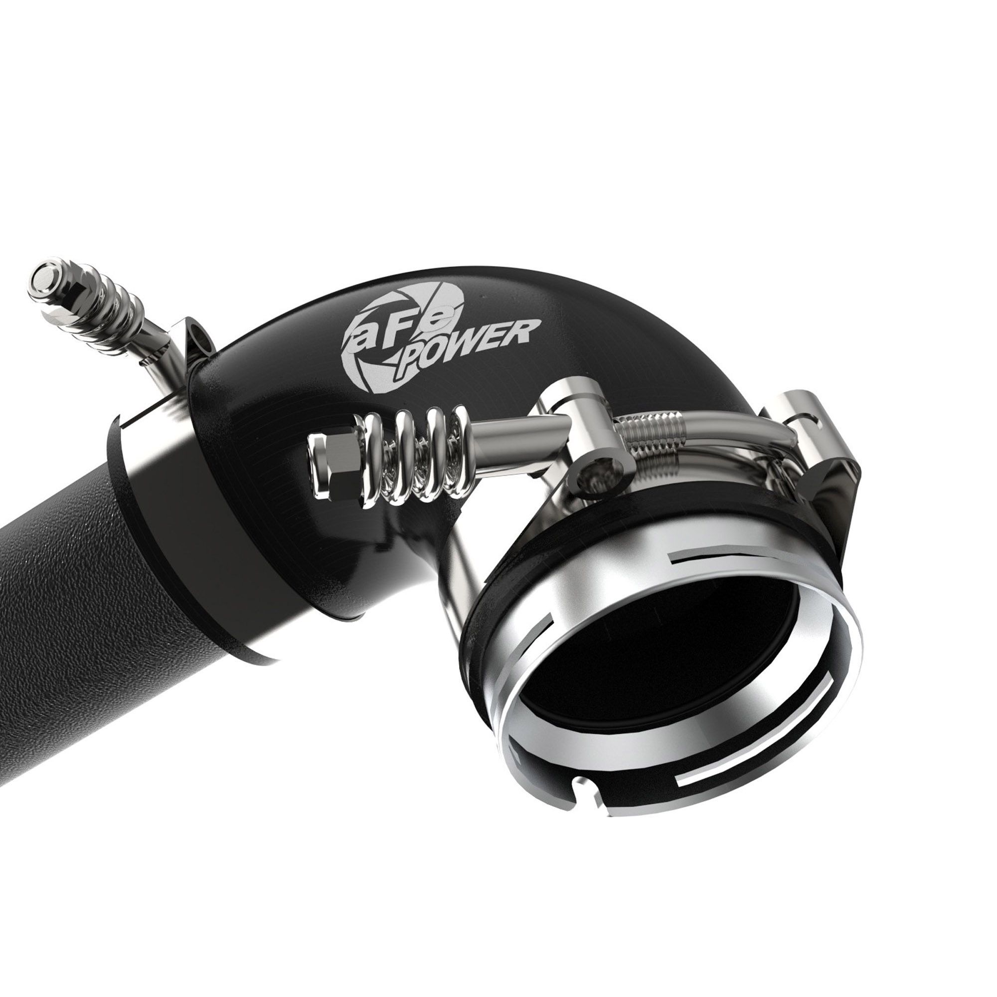 BladeRunner 3 IN Aluminum Hot Charge Pipe Black BMW 540i (G30/G31/G38) 17-23 L6-3.0L (t) B58