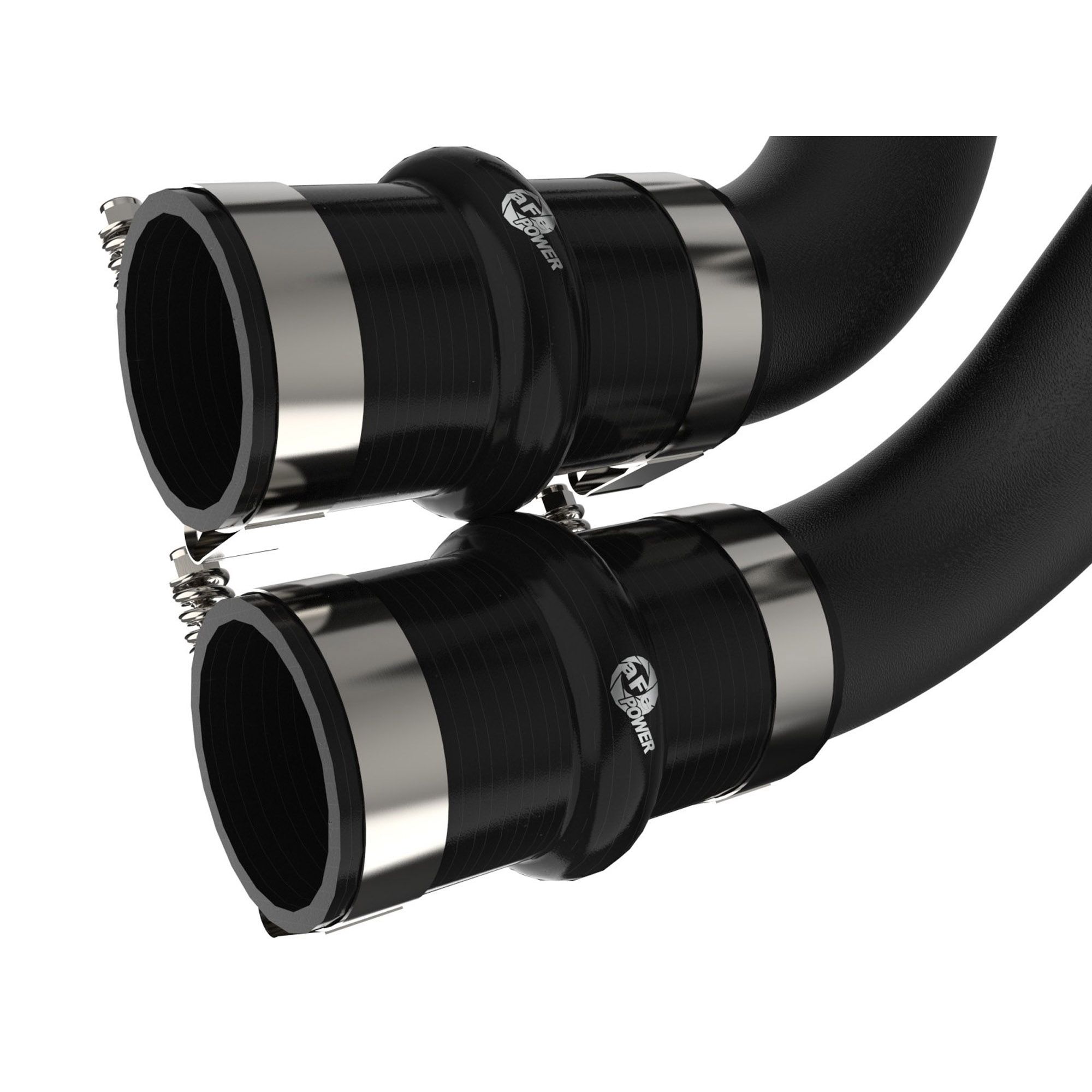 BladeRunner 3 IN Aluminum Hot Charge Pipe Black Ford F-150/Raptor 21-22 V6-3.5L (tt)