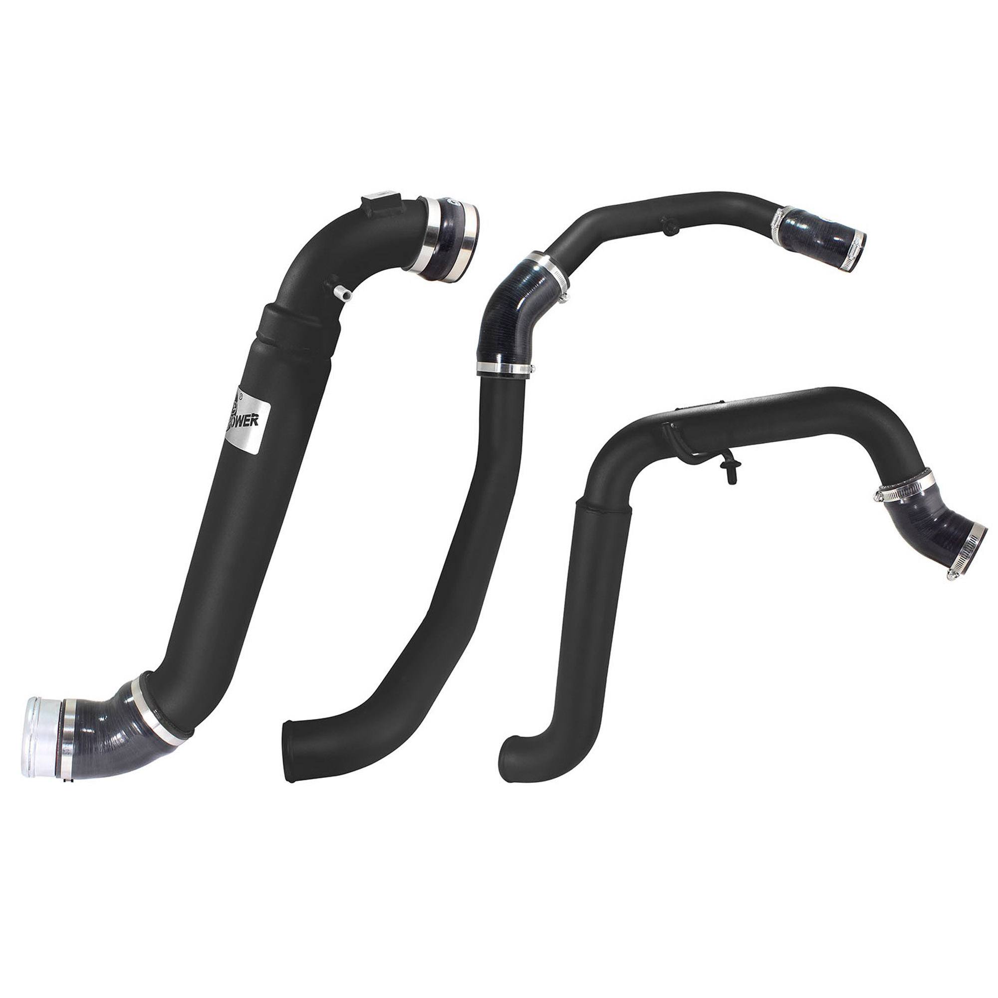 BladeRunner Aluminum Hot and Cold Charge Pipe Kit Black Ford F-150 15-19 V6-3.5L (tt)