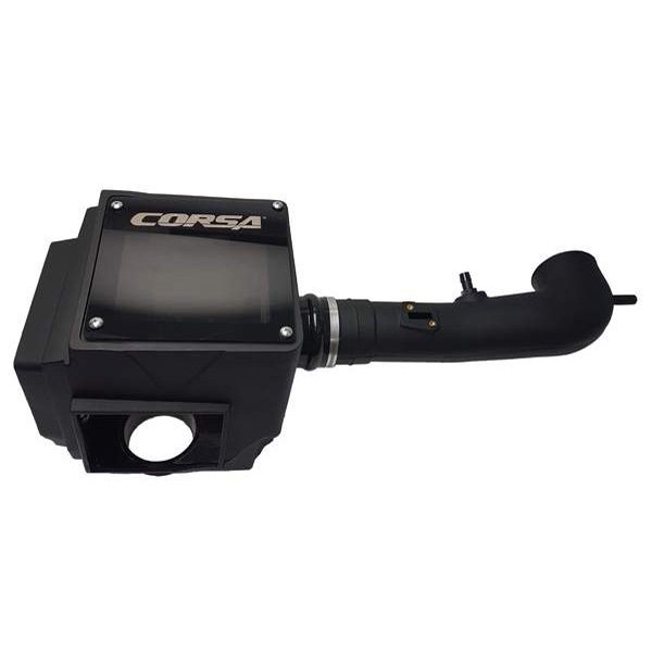 Donaldson Engine Intake Corsa Performance Closed Box Air Intake With Donaldson Powercore Dry ...