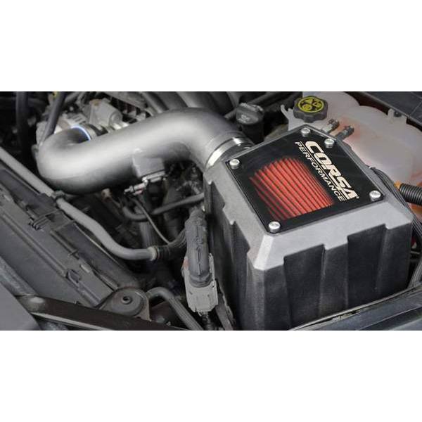 Corsa Performance Closed Box Air Intake With DryTech 3D Dry Filter 2019-2020 Chevrolet Silverado 6.2