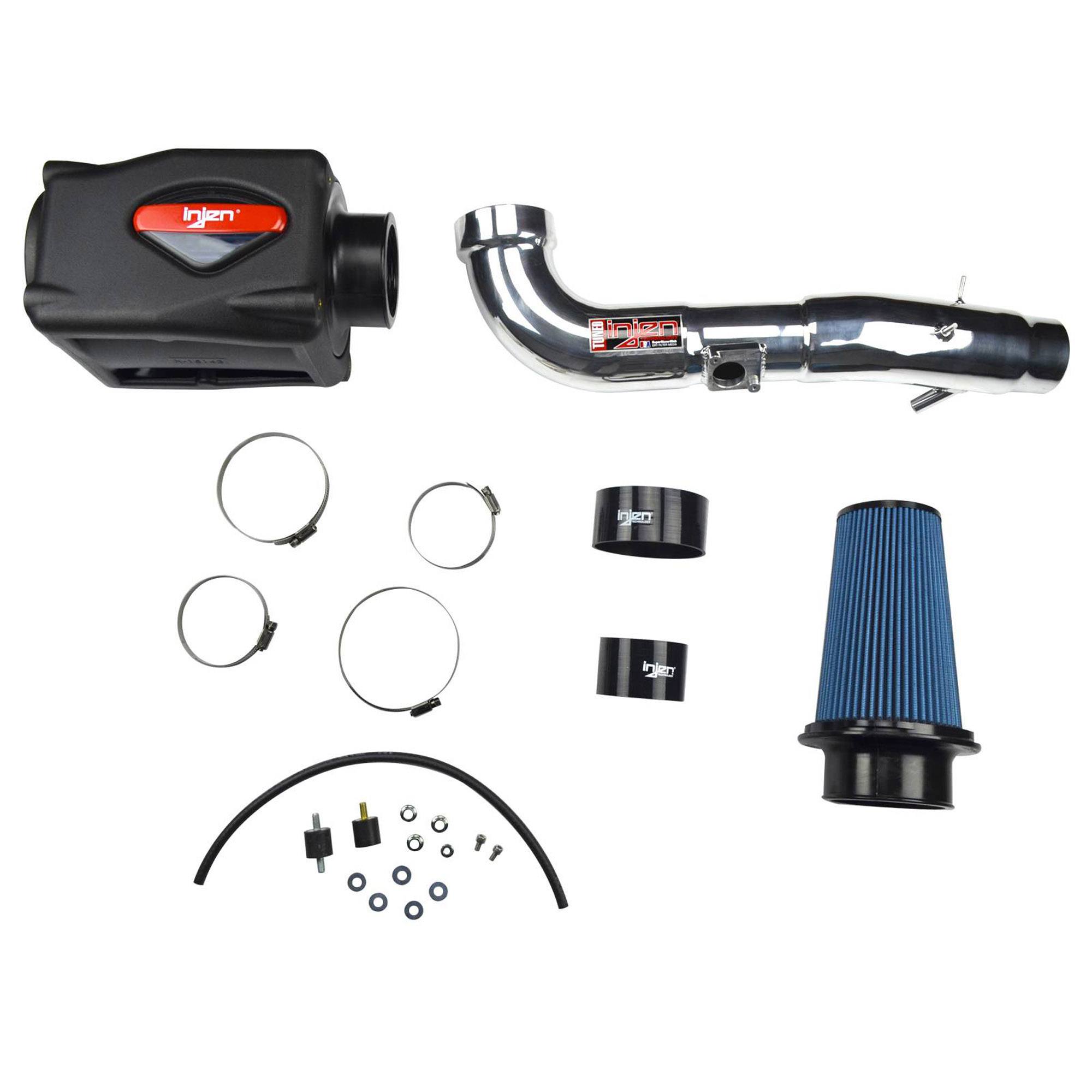 Injen PF Cold Air Intake System w/ Rotomolded Air Filter Housing - PF2057 Polished INJ-PF2057P