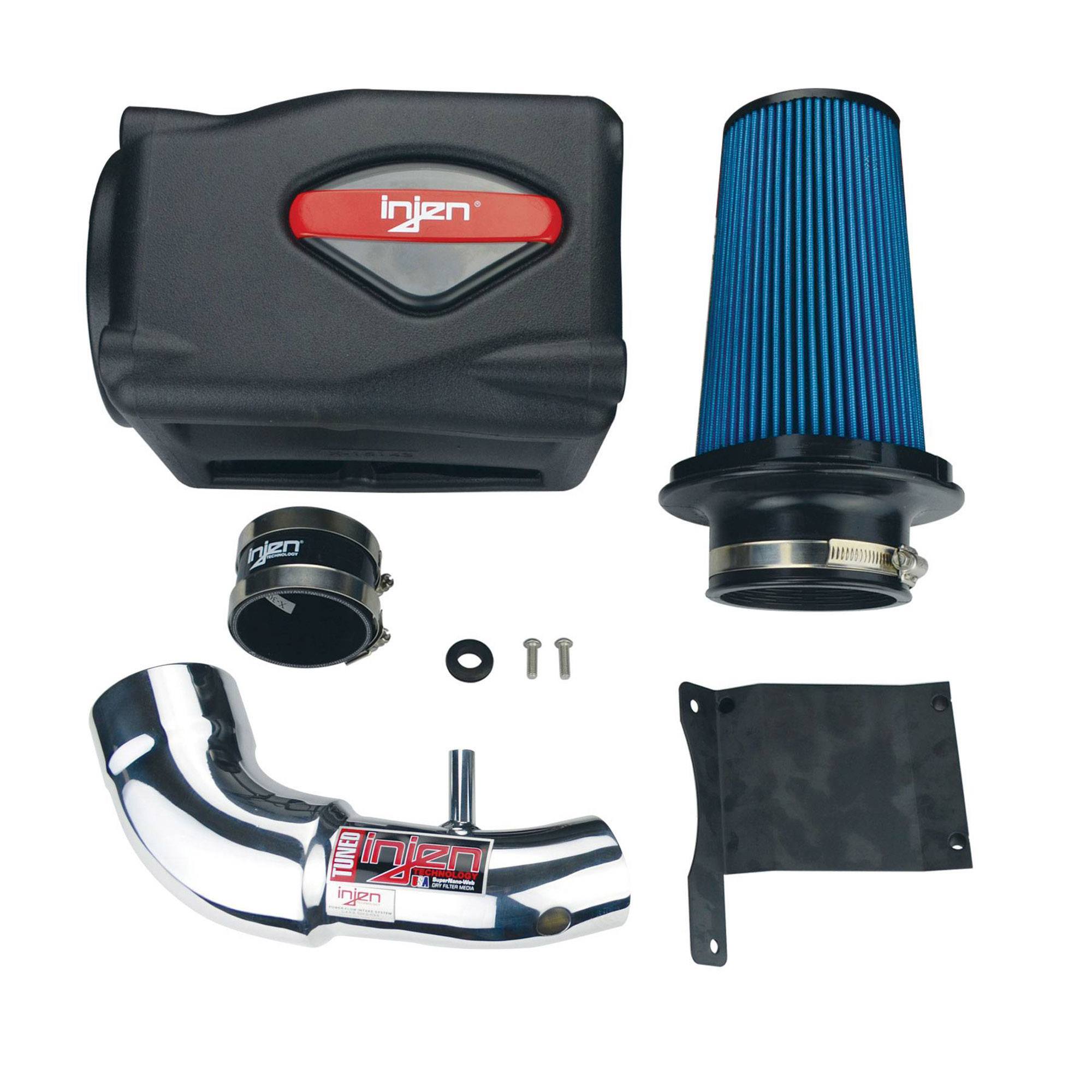 Injen PF Cold Air Intake System w/ Rotomolded Air Filter Housing - PF5002 Polished INJ-PF5002P