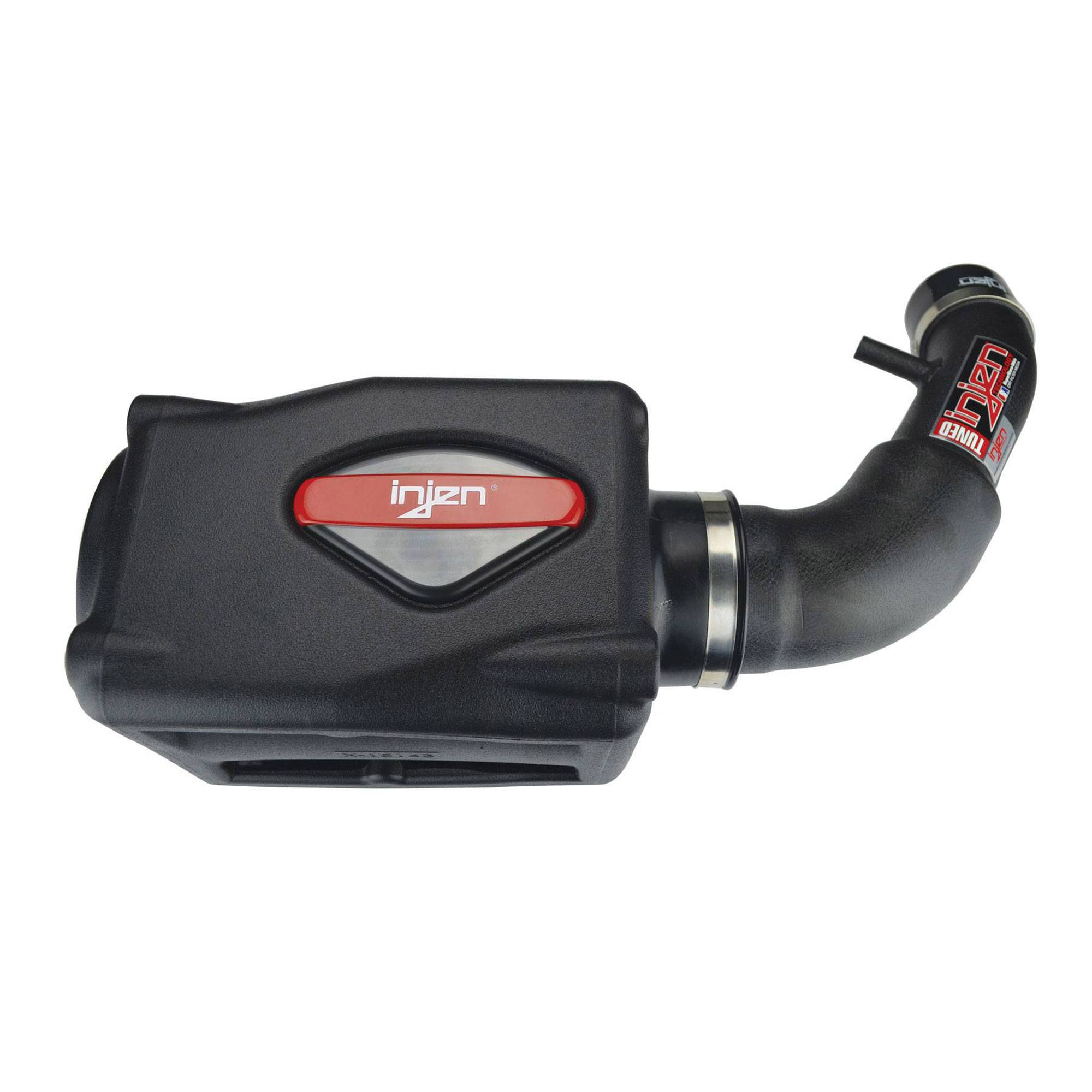Injen PF Cold Air Intake System w/ Rotomolded Air Filter Housing - PF5002 Wrinkle Black INJ-PF5002WB