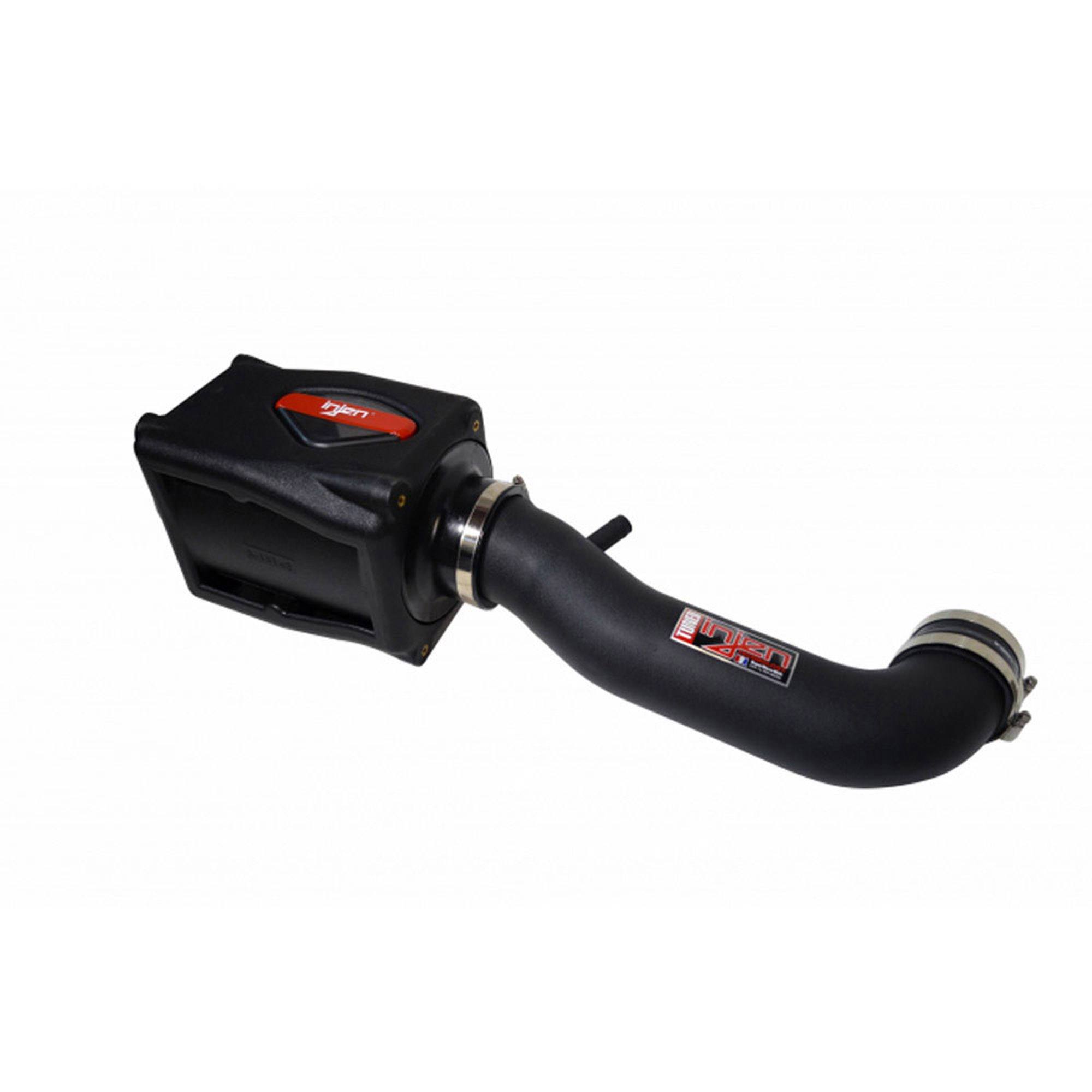 Injen PF Cold Air Intake System w/ Rotomolded Air Filter Housing - PF5003 Wrinkle Black INJ-PF5003WB