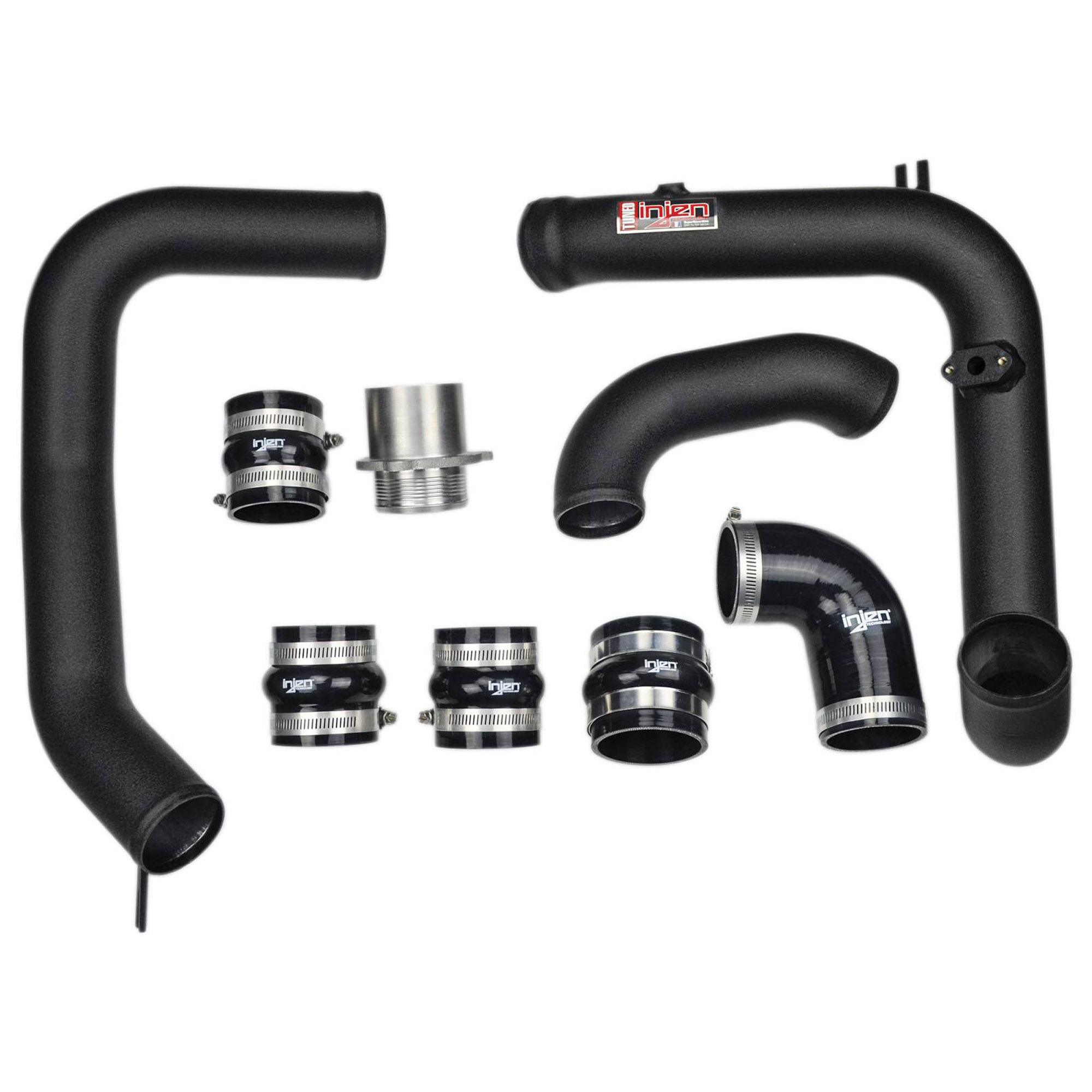 Injen SES Intercooler Pipes - SES3078ICP-P Black INJ-SES3078ICPBLK