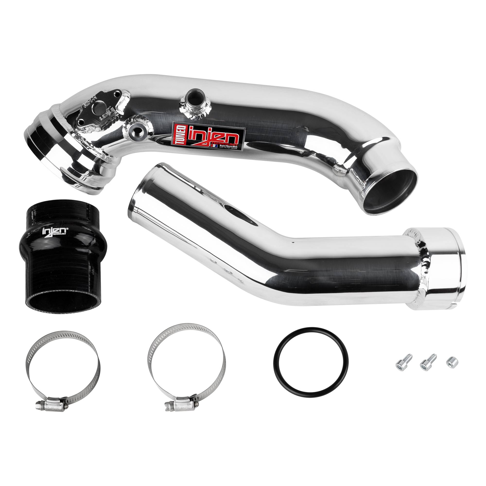 Injen SES Intercooler Pipes - SES1128ICP-P Polished INJ-SES1128ICP