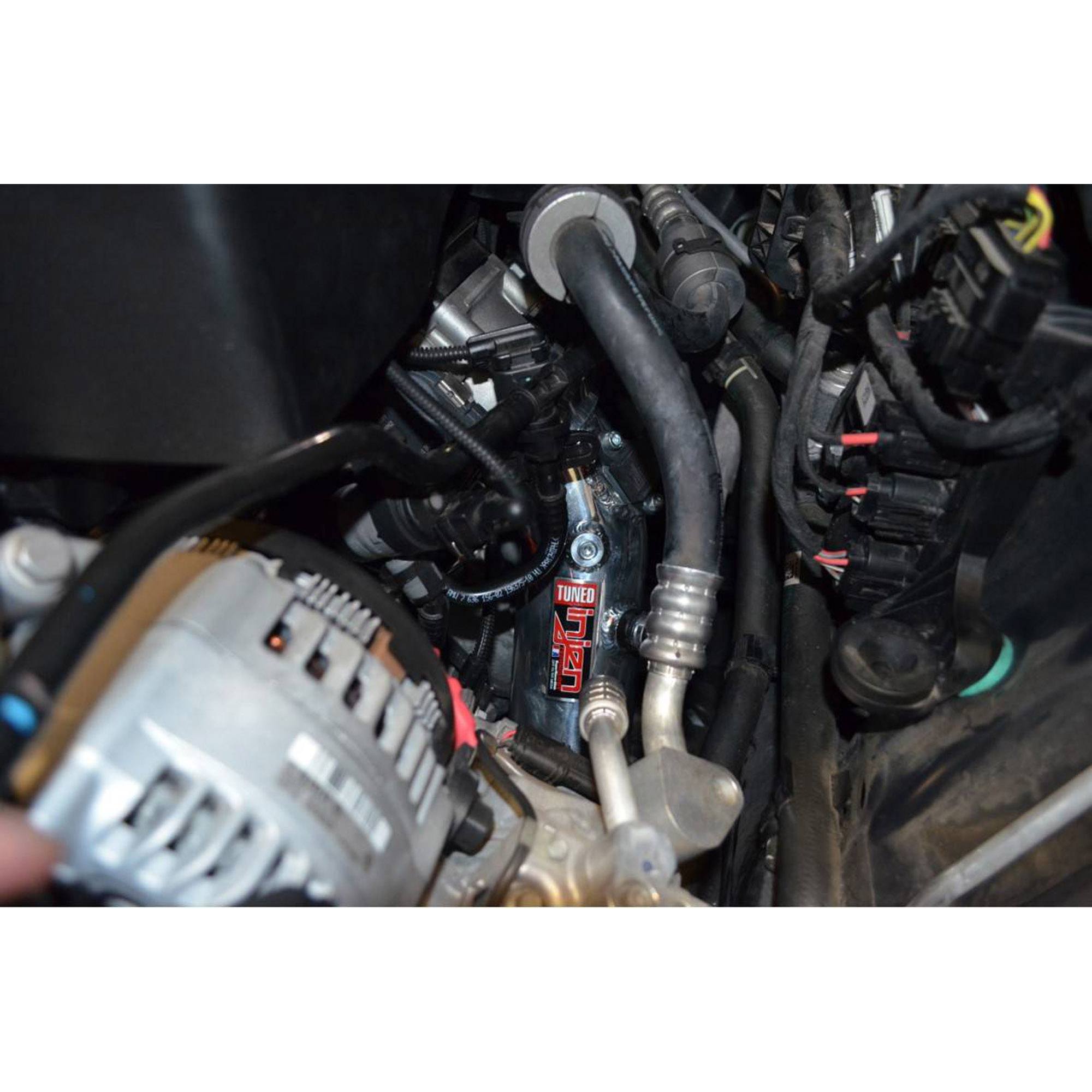 Injen SES Intercooler Pipes - SES1128ICP-P Wrinkle Red INJ-SES1128ICPWR