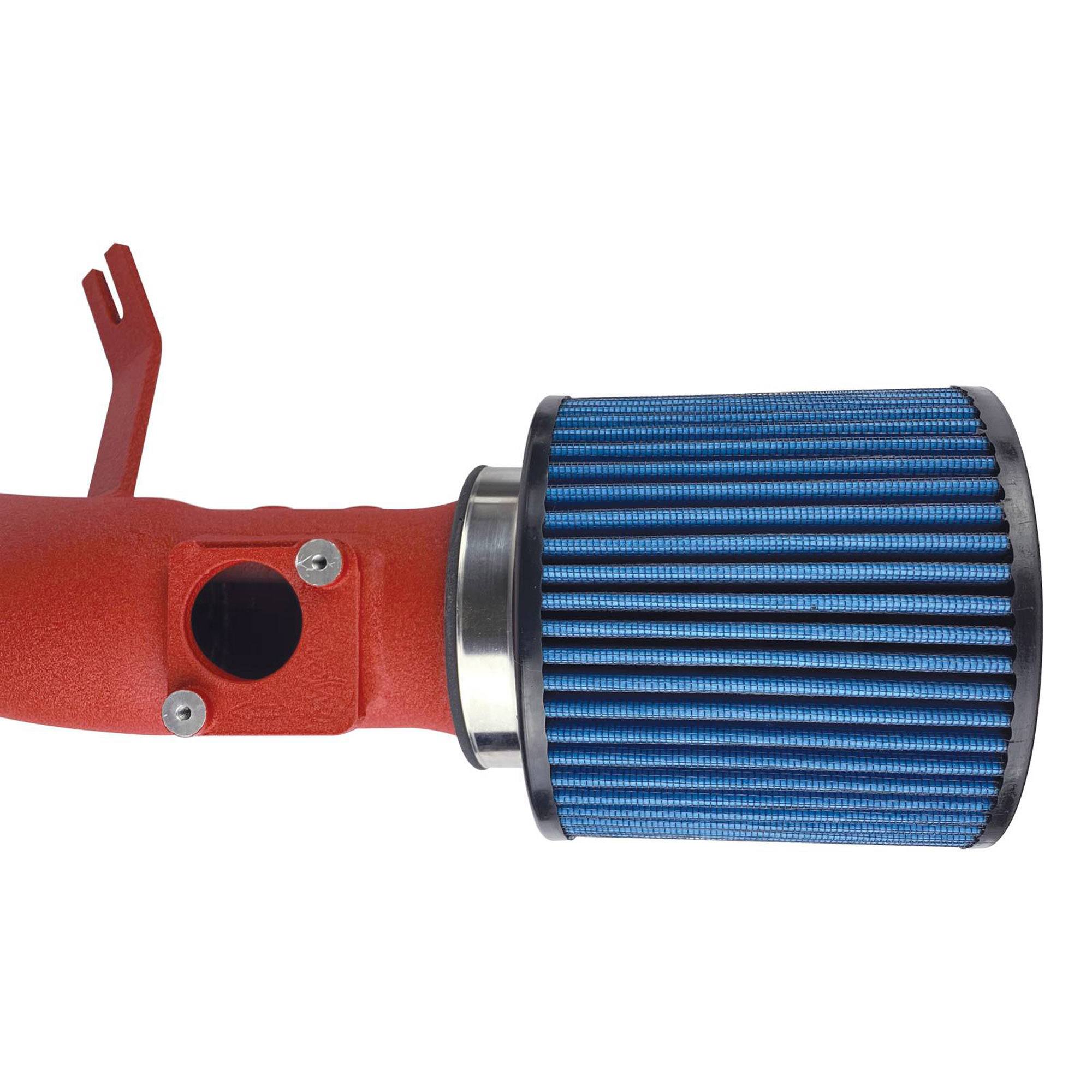 Injen SP Short Ram Cold Air Intake System - SP1584 Wrinkle Red INJ-SP1584WR