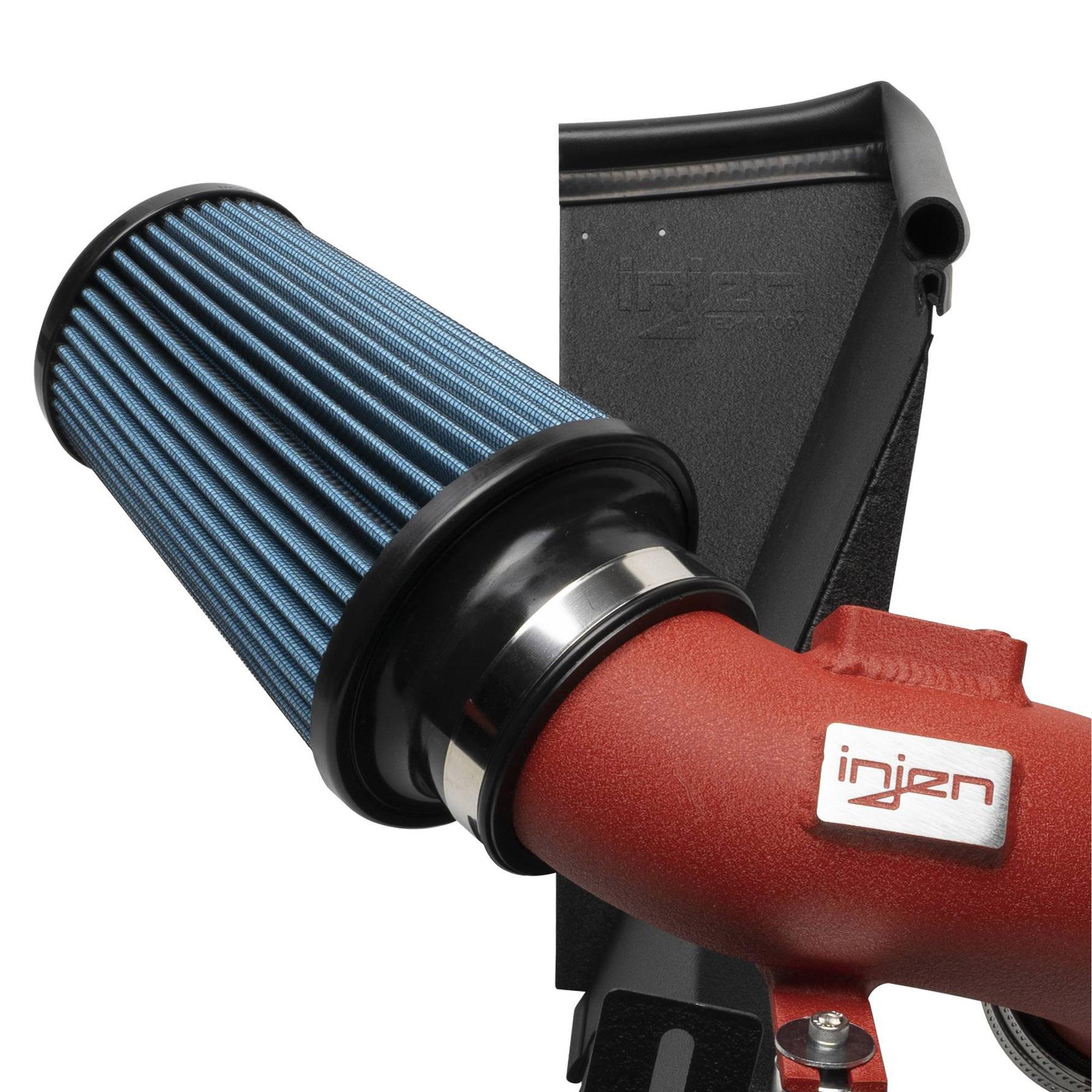 Injen SP Short Ram Intake System - SP2301 Wrinkle Red INJ-SP2301WR