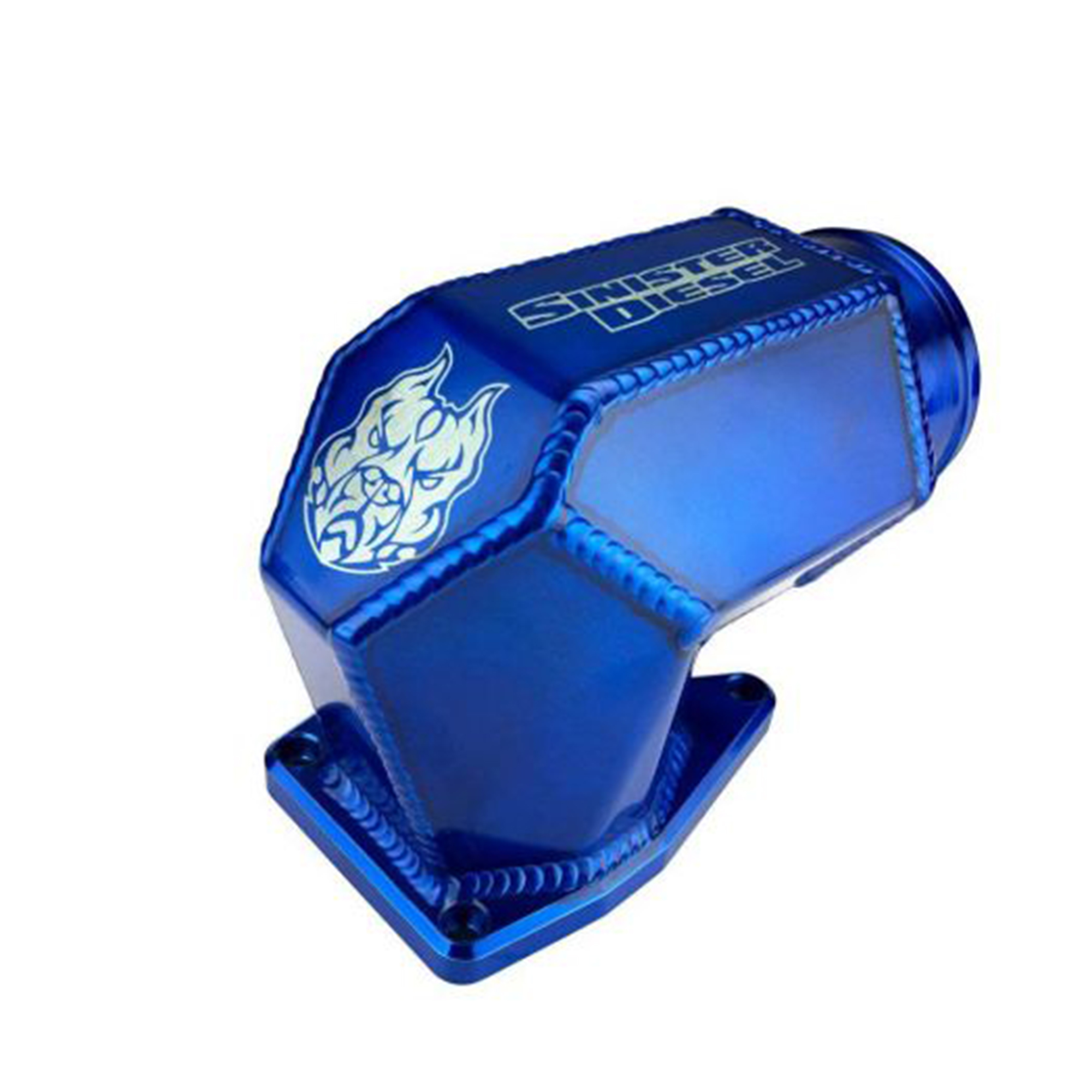 Sinister Diesel (Hexagon) Intake Elbow for 2003-2007 6.0L Powerstroke.