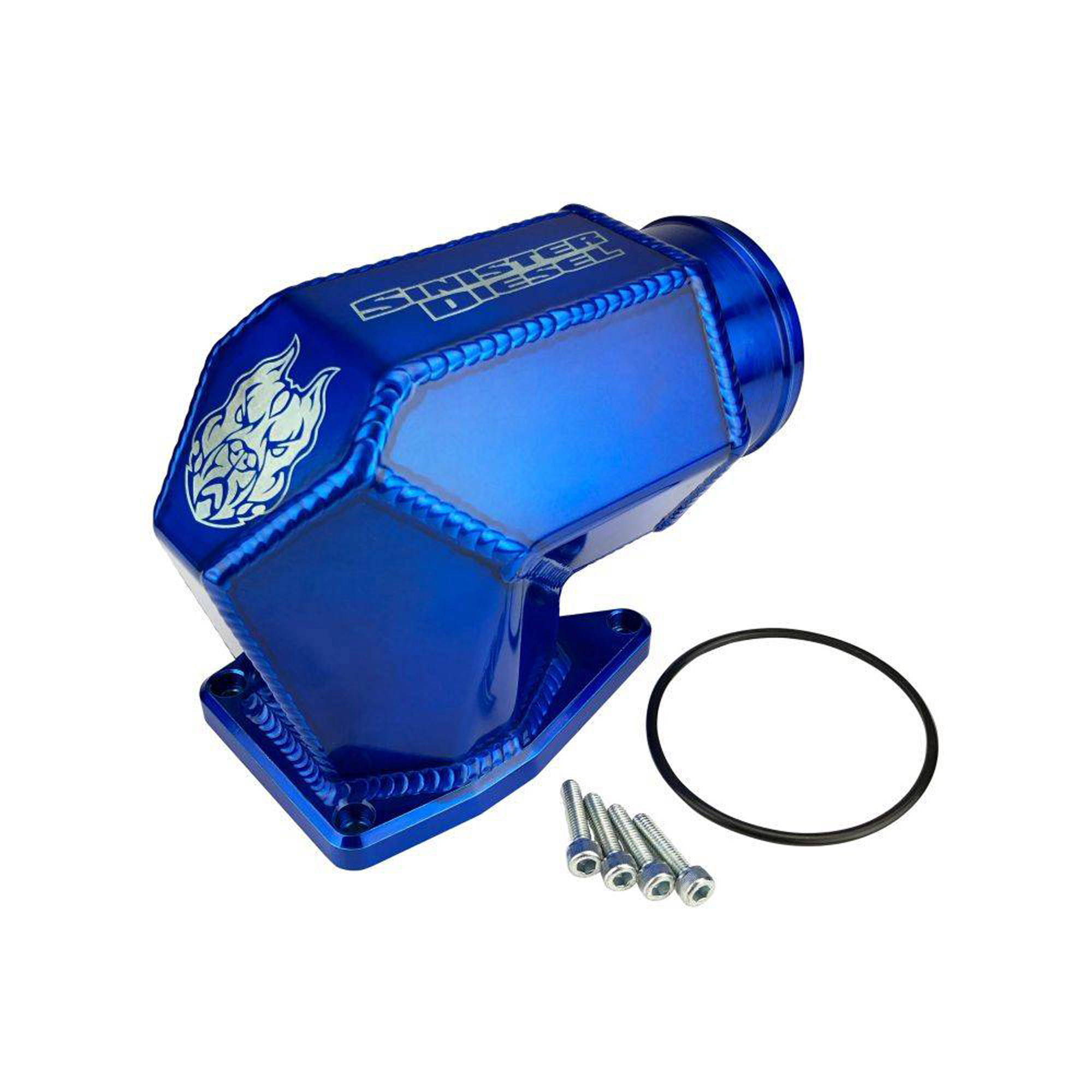 Sinister Diesel Hexagon Intake Elbow for 2003-2007 6.0L Powerstroke