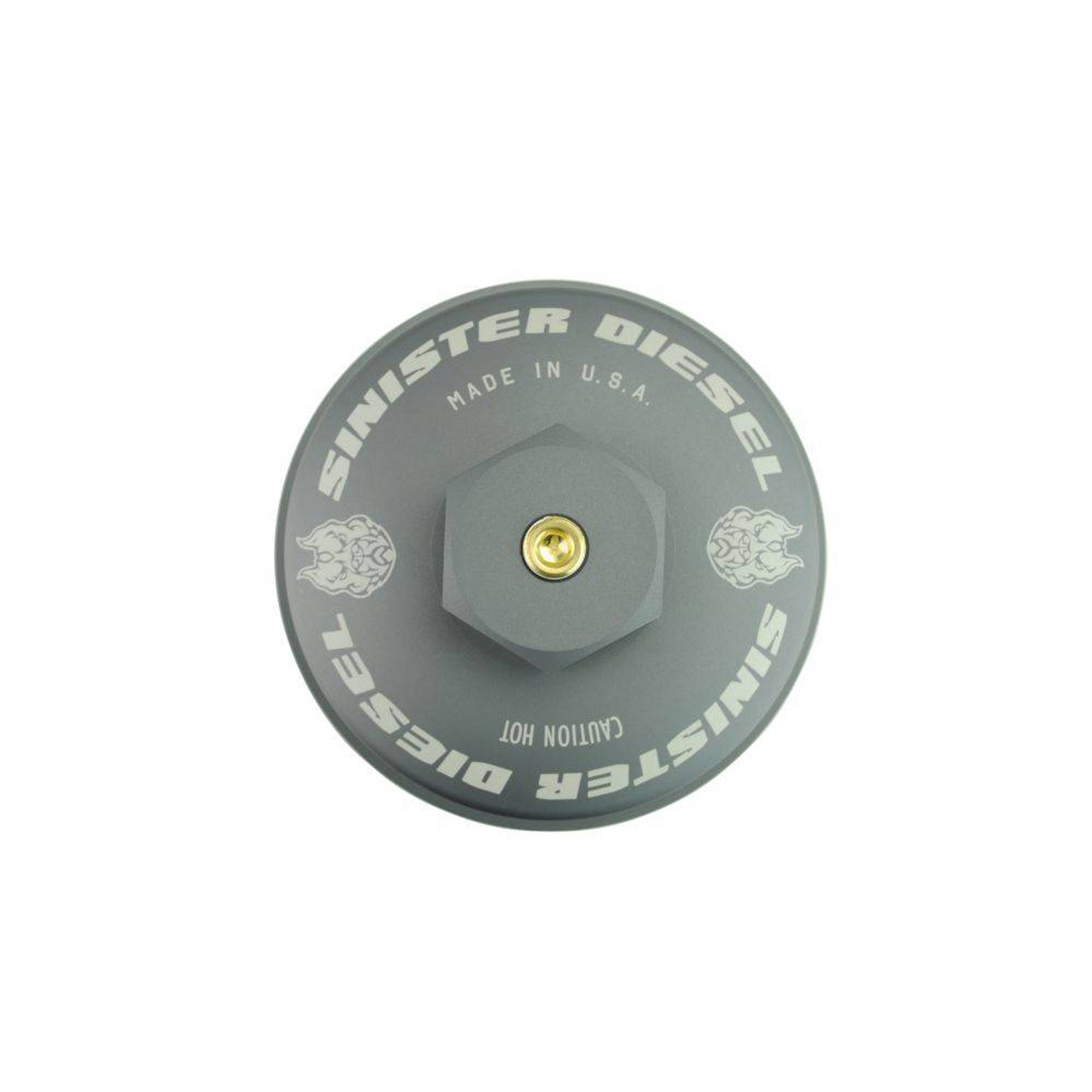 Fuel Filter Cap for 2003-2007 Ford Powerstroke 6.0L Gray