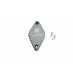 Sinister Diesel Intake Resona-r Cover Plate for 2011-2016 GM Duramax 6.6L LML Gray