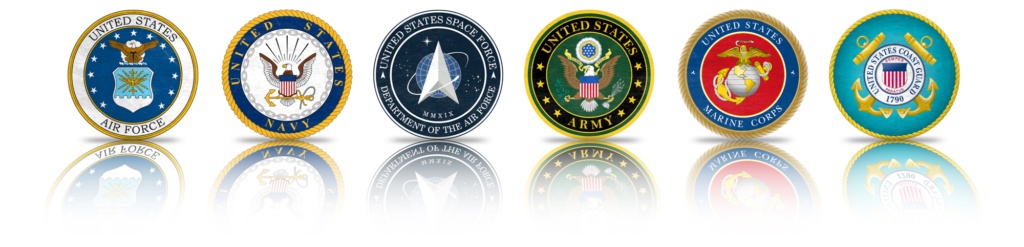 Military Discount - Military Branch Seals - Intake Authority