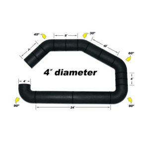 100 400 Airaid Universal Tube