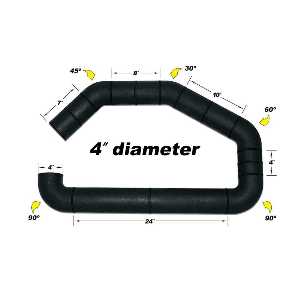 100 400 Airaid Universal Tube