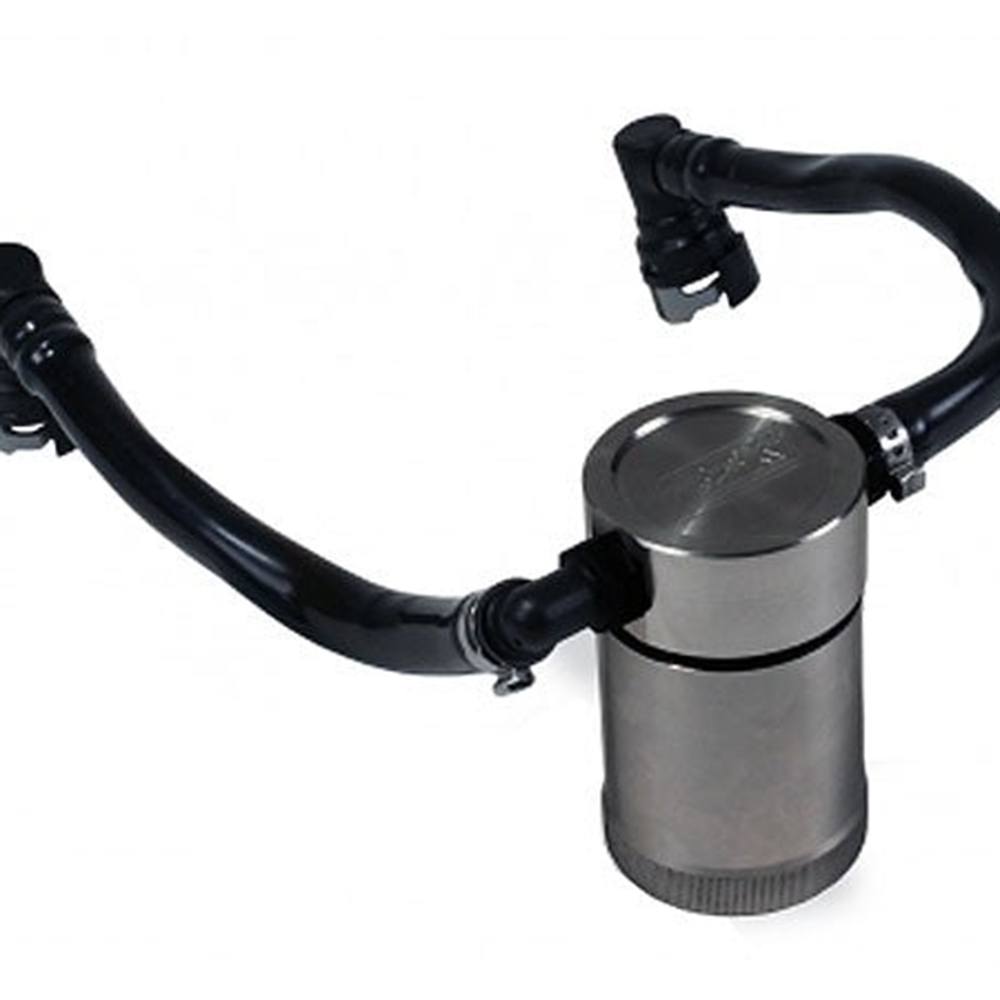 BBK 2011-20 FORD F SERIES TRUCK 5.0L CNC BILLET ALUMINUM OIL SEPARATOR (PASS SIDE)