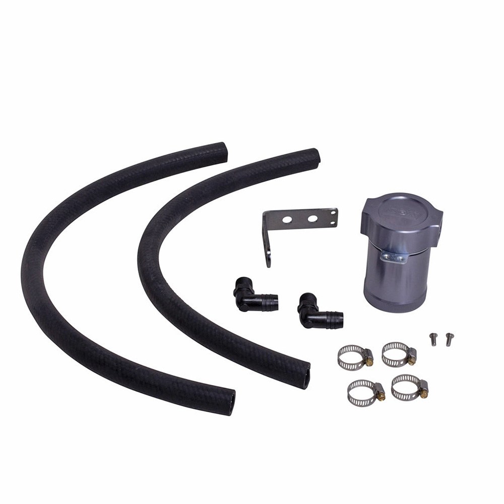 BBK 2011-20 FORD F SERIES TRUCK 5.0L CNC BILLET ALUMINUM OIL SEPARATOR (PASS SIDE)