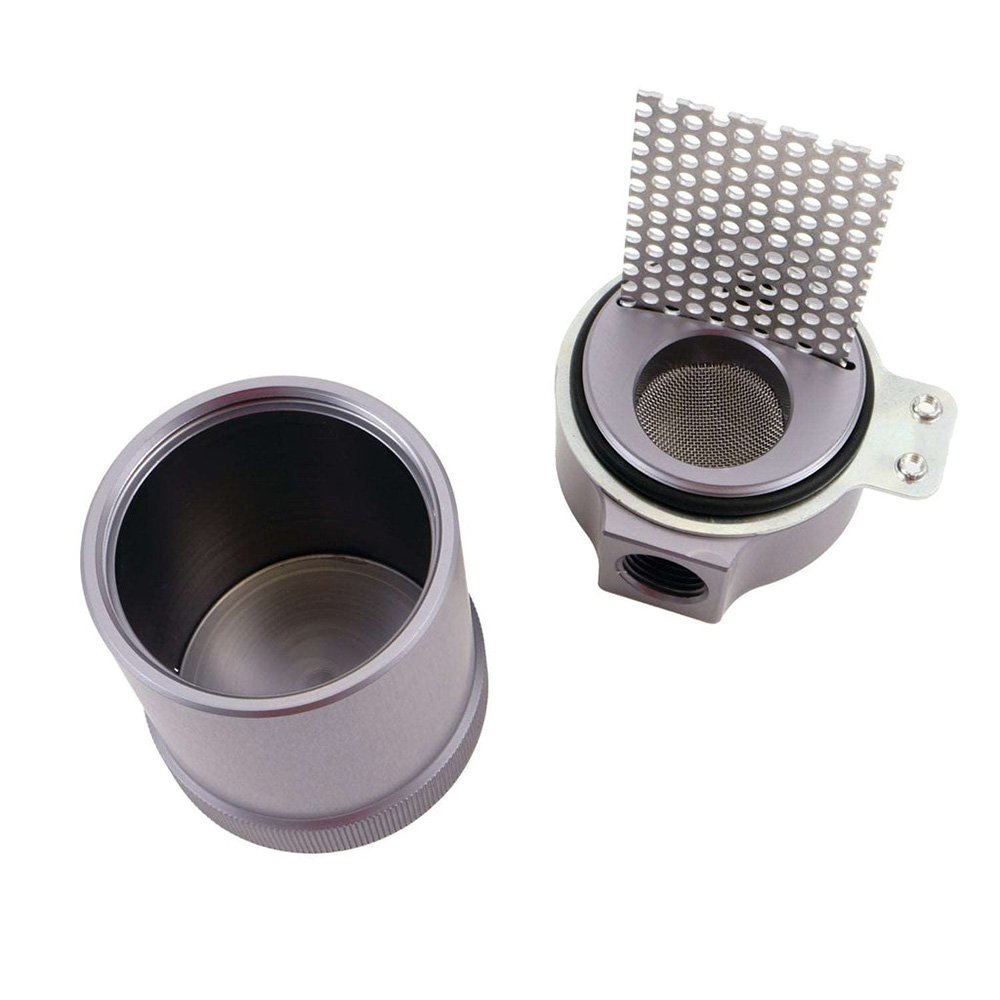 BBK 2013-23 DODGE CHALLENGER, CHARGER 3.6L V6 CNC BILLET ALUMINUM OIL SEPARATOR KIT - Image 5