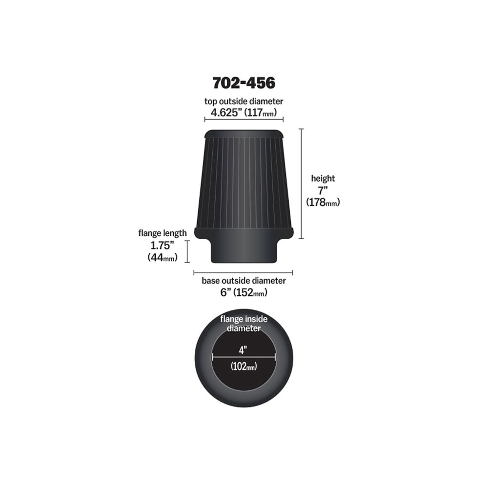 702 456 Airaid Special Order Univ Fltr