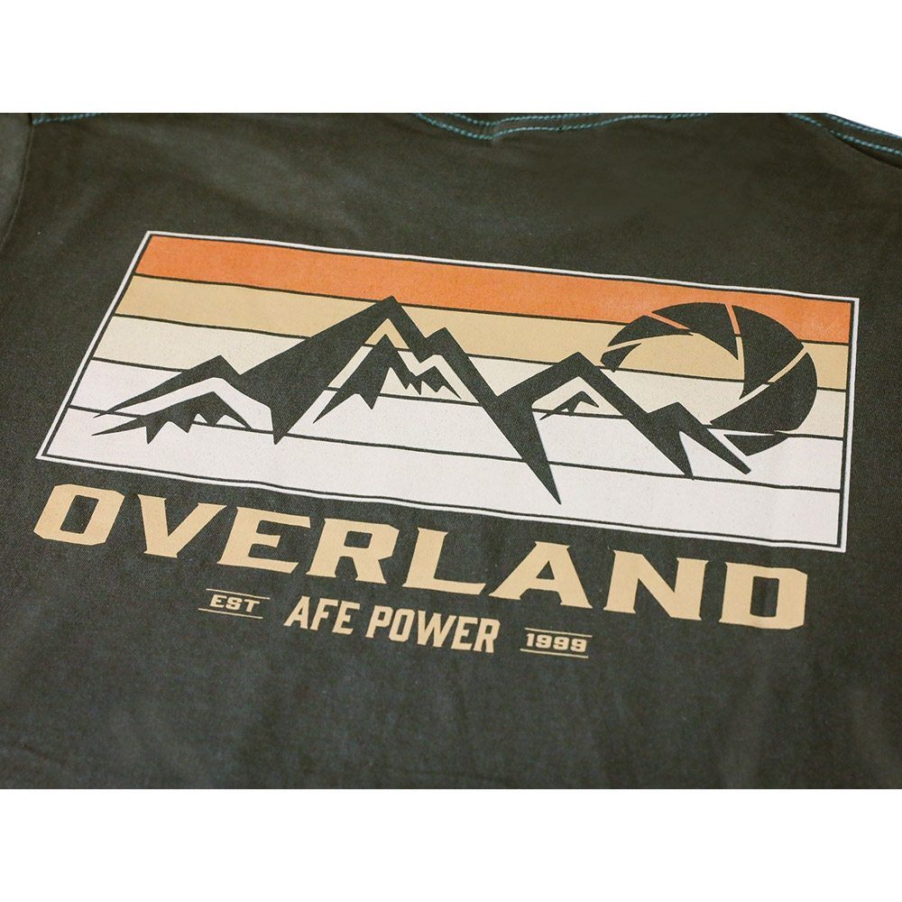 Afe Power "Overland" Short Sleeve T-Shirt Green- AFE-40-31245E2-P