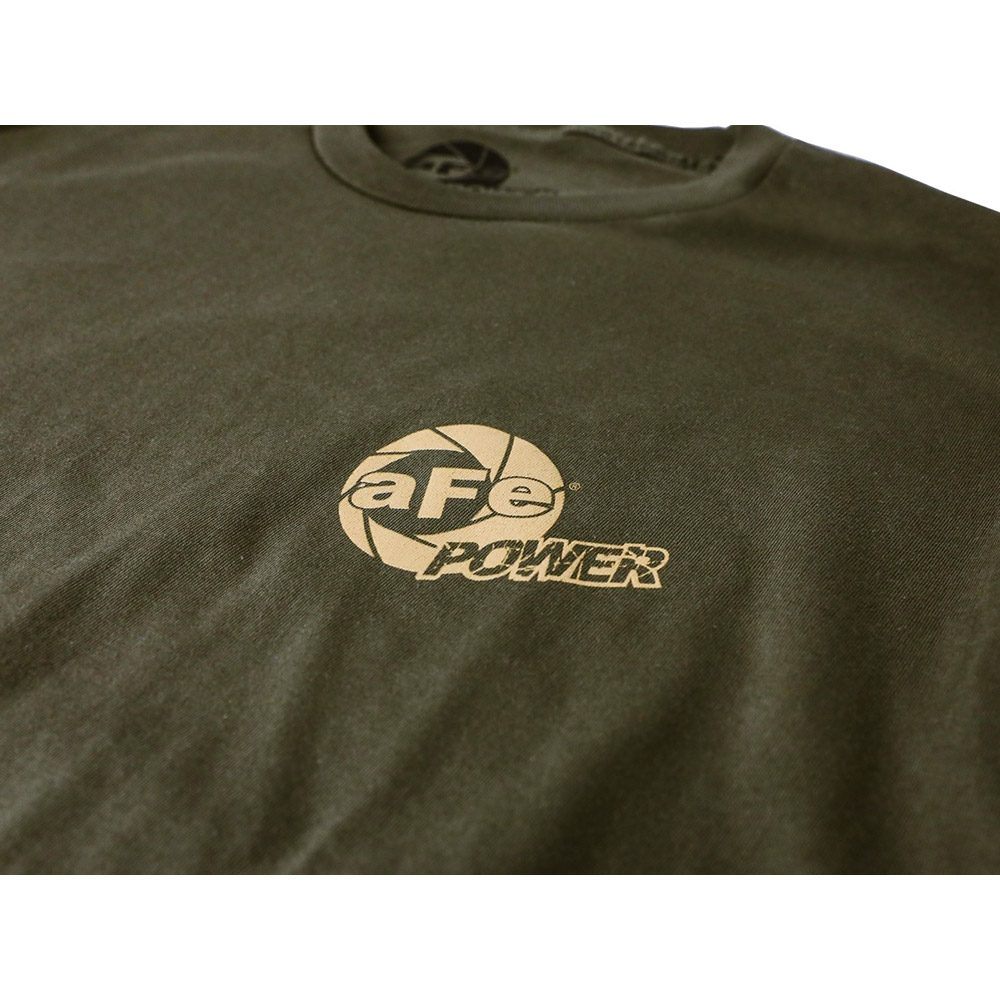 Afe Power "Overland" Short Sleeve T-Shirt Green- AFE-40-31245E2-P