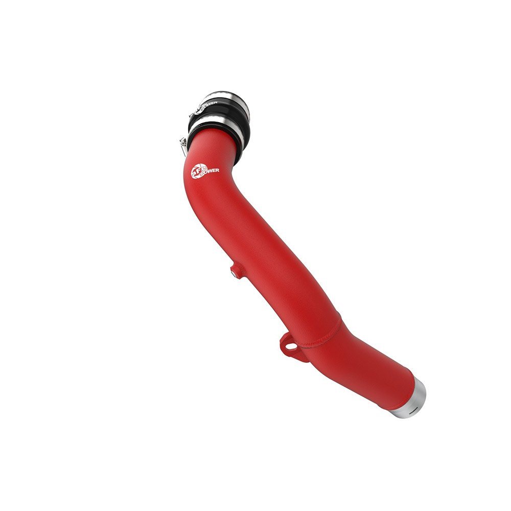 Bladerunner 2-1/2 In Aluminum Hot Charge Pipe Red- AFE-46-20668-R