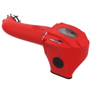 Momentum Gt Red Edition Cold Air Intake System W/ Pro Dry S Filter- AFE-51-72202-R