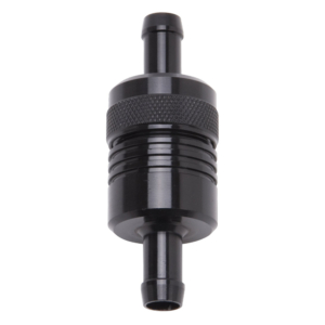 Edelbrock 3" Aluminum Street Fuel Filter in Black Finish - EDB-8157