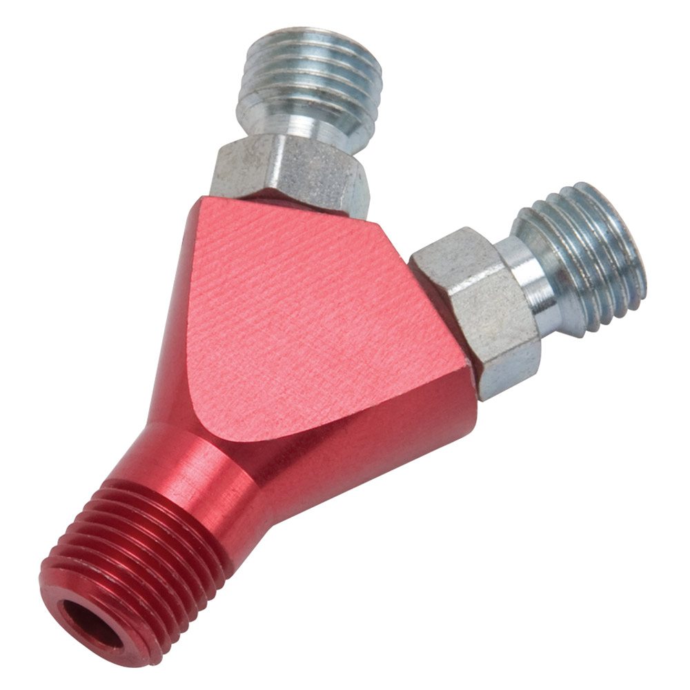 Edelbrock Adapter Fitting - 1/8" NPT - Flare Jet (Red) - EDB-76558