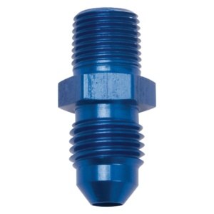 Edelbrock Adapter Fitting - 4 AN - 1/8" NPT (Blue) - EDB-76530