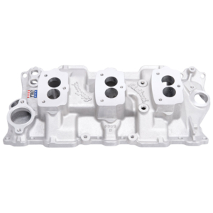 Edelbrock C-357-B Triple-Deuce Intake Manifold for 1955-86 262-400 c.i.d. SB Chevys - EDB-5418