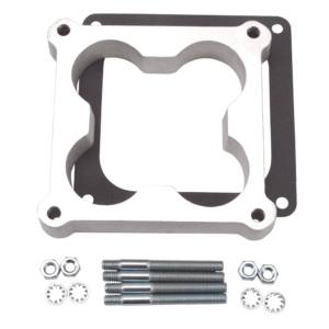 Edelbrock Carburetor Spacer #8718 Open Cloverleaf Center 1in Thick - EDB-8718