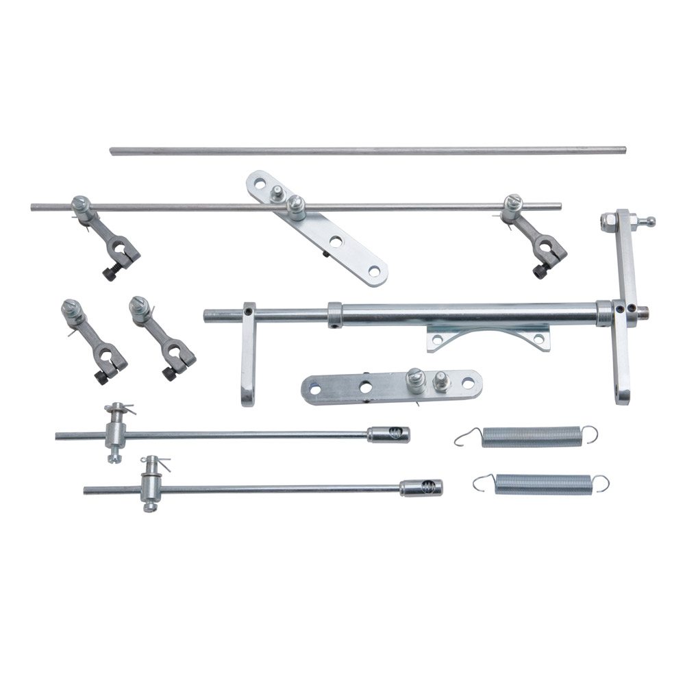 Edelbrock Carburetor Straight Throttle Linkage Kit for S/B Chevy Ram Log Manifold - EDB-1031