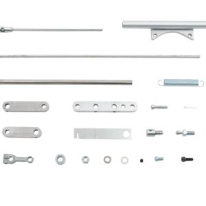 Edelbrock Carburetor Straight Throttle Linkage Kit for S/B Chevy Ram Log Manifold - EDB-1031