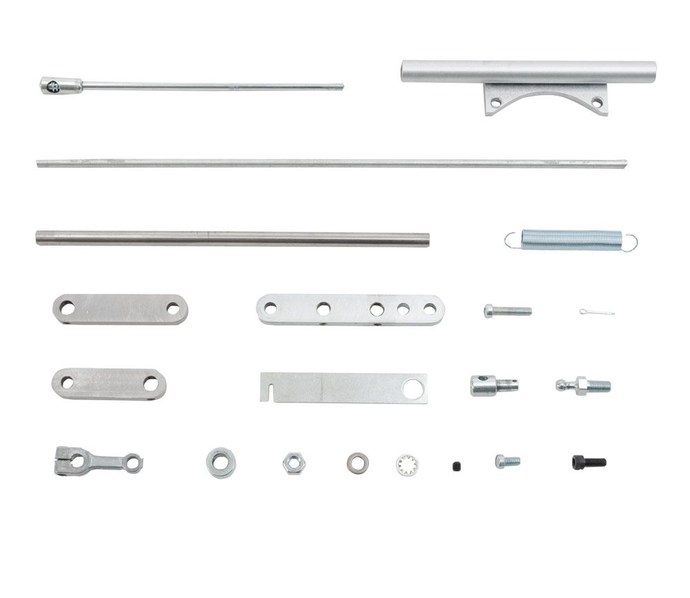 Edelbrock Carburetor Straight Throttle Linkage Kit for S/B Chevy Ram Log Manifold - EDB-1031