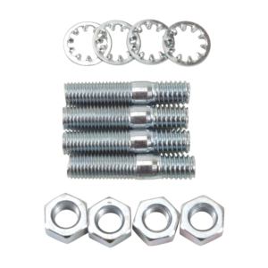 Edelbrock Carburetor Stud Kit #8008 Zinc Finish 5/16-18 x 1 1/2in - EDB-8008