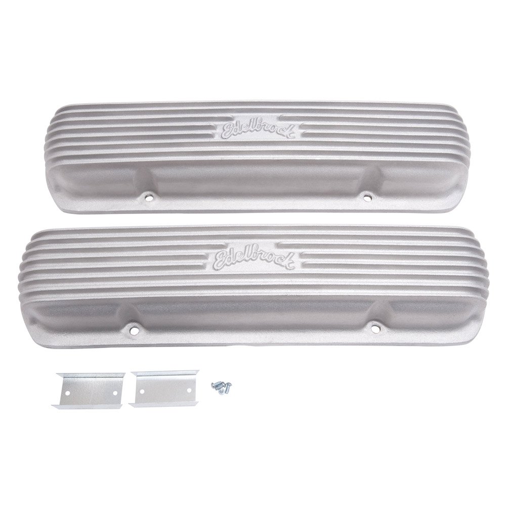 Edelbrock Classic Series Valve Cover for Pontiac 301-455 V8 1962-79 - EDB-41309