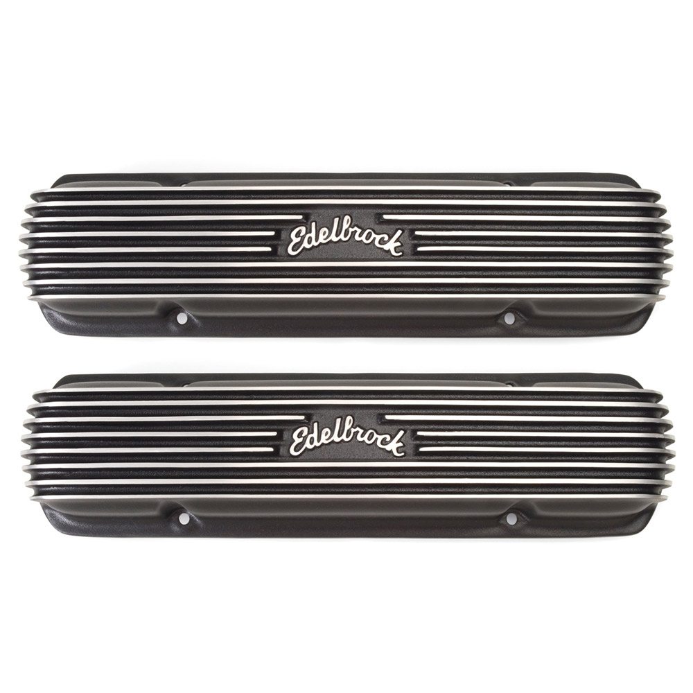Edelbrock Classic Series Valve Cover for Pontiac V8 1962-79 - EDB-41303
