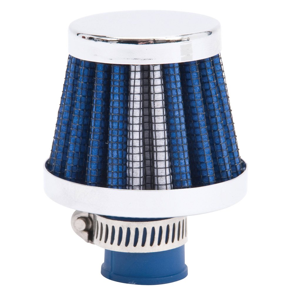 Edelbrock Conical Valve Cover Breather with 9mm Inlet in Blue Element - EDB-43513