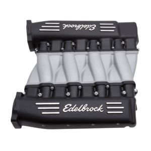 Edelbrock Cross-Ram Small Block Chevy LS3 Black Intake Manifold - EDB-71413
