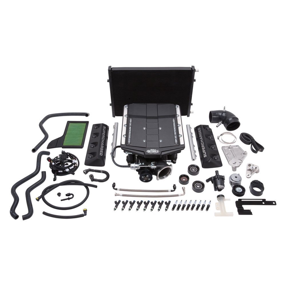 Edelbrock E-Force Supercharger for 2015-17 Mustang GT 5.0L Coyote - Stage 1 (no Tune) - EDB-15860