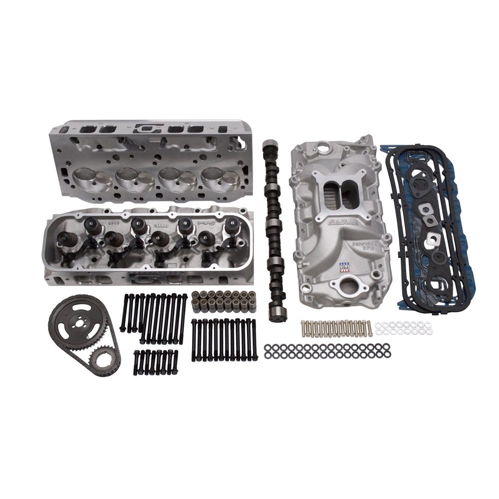 Edelbrock E-Street 354 HP Top End for 1965-95 Big-Block Chevy 396-454 V-8 Engines - EDB-2024