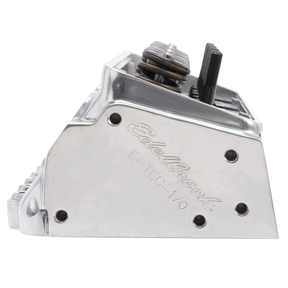 Edelbrock E-Tec-170 Small-Block Chevy Cylinder Head Flat Tappet Polished - EDB-609719