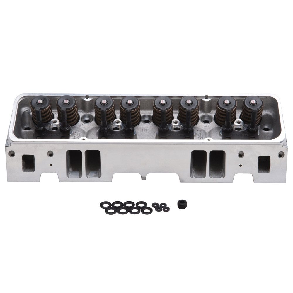 Edelbrock E-Tec-170 Small-Block Chevy Cylinder Head Flat Tappet Polished - EDB-609719