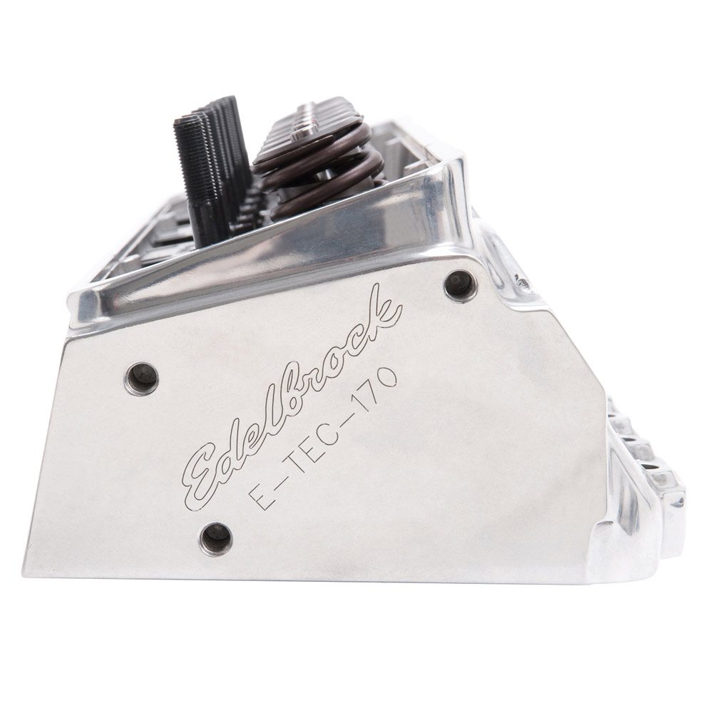 Edelbrock E-Tec-170 Small-Block Chevy Cylinder Head Hydraulic Roller Polished - EDB-609715